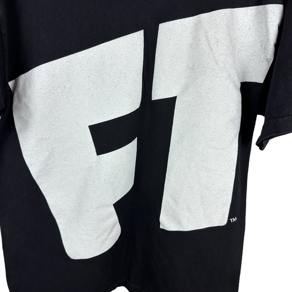 Mens Y2K FT All Over Print Streetwear Center Logo Graphic Shirt Size M - Picture 2 of 7